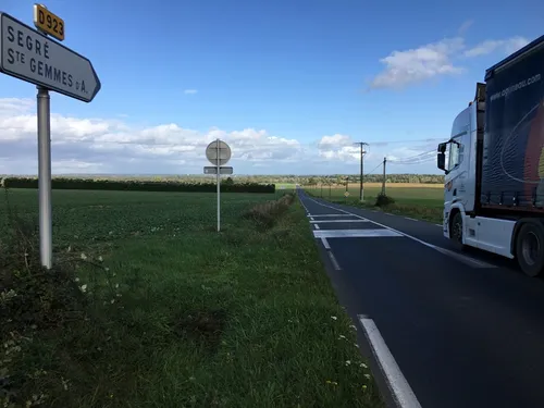 Segré. Premier coup de pioche sur la RD 923